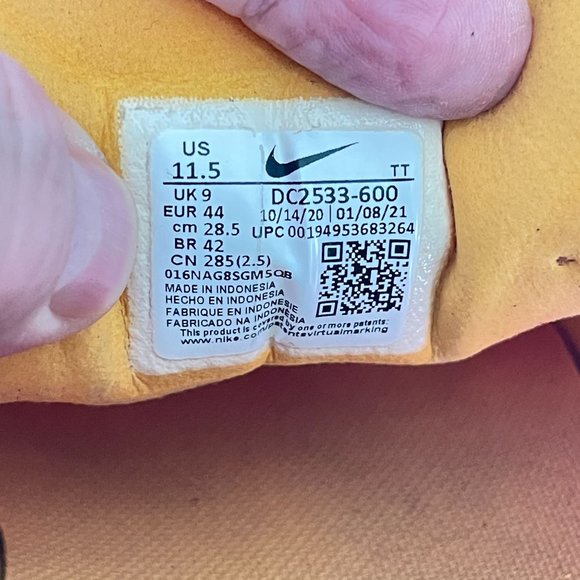 Nike Waffle One Women's Sneakers Active Fuchsia, DC2533-600, Size 11.5 - Picture 9 of 9